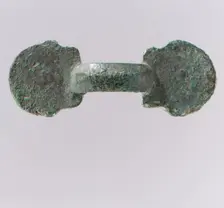 Equal-Arm Brooch, Frankish, ca. 650-750. Creator: Unknown