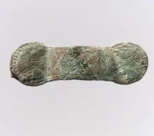 Equal-Arm Brooch, Frankish, ca. 650-750. Creator: Unknown
