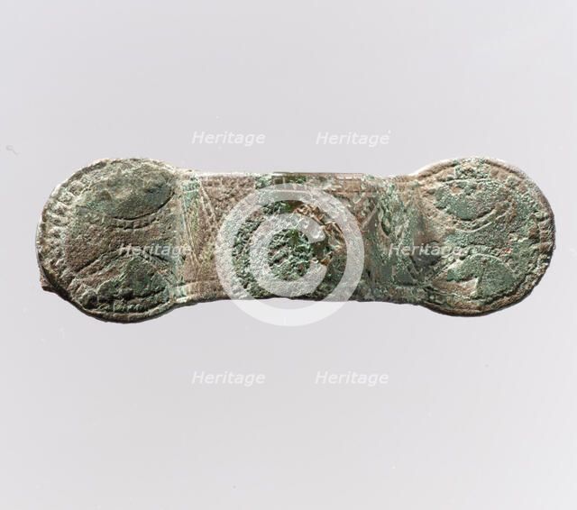 Equal-Arm Brooch, Frankish, ca. 650-750. Creator: Unknown.