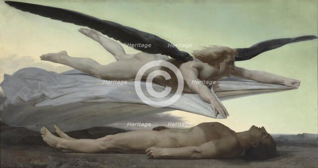 Equality before Death. Artist: Bouguereau, William-Adolphe (1825-1905)