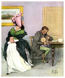 Equality of the sexes: Les Bas Bleus, 19th century (1956)