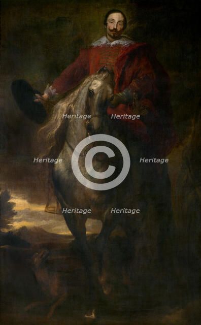 Equestrial Portrait, 1622-1627. Creator: Anthony van Dyck.