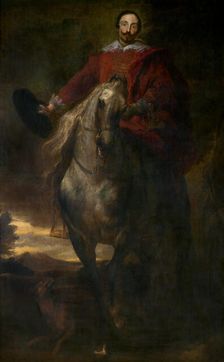 Equestrial Portrait, 1622-1627. Creator: Anthony van Dyck