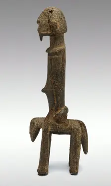 Equestrian Figure, Mali, 16th/19th century. Creator: Unknown