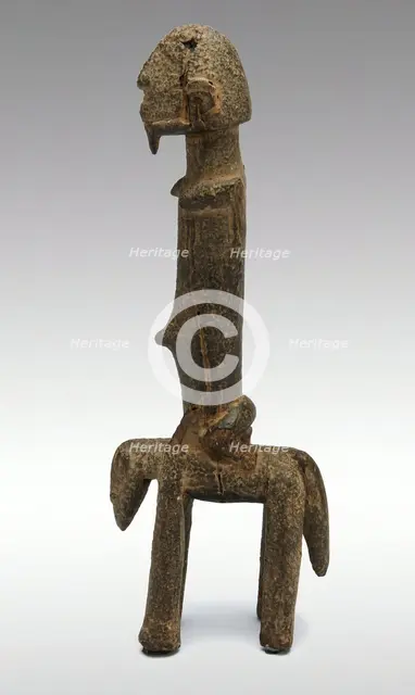Equestrian Figure, Mali, 16th/19th century. Creator: Unknown.
