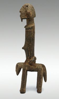 Equestrian Figure, Mali, 16th/19th century. Creator: Unknown