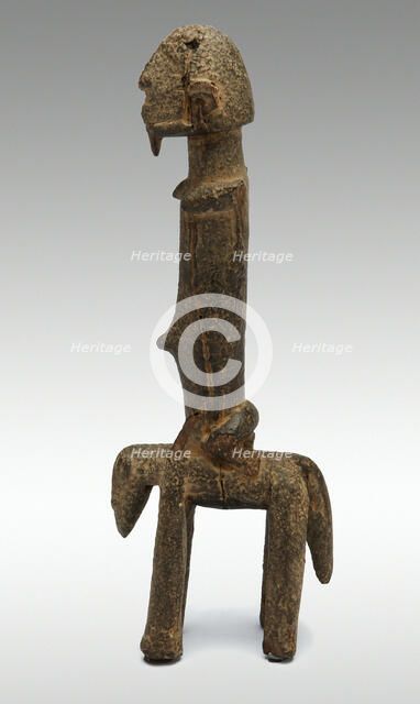 Equestrian Figure, Mali, 16th/19th century. Creator: Unknown.