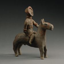 Equestrian figurine, 475-221 BC. Creator: Chinese Master