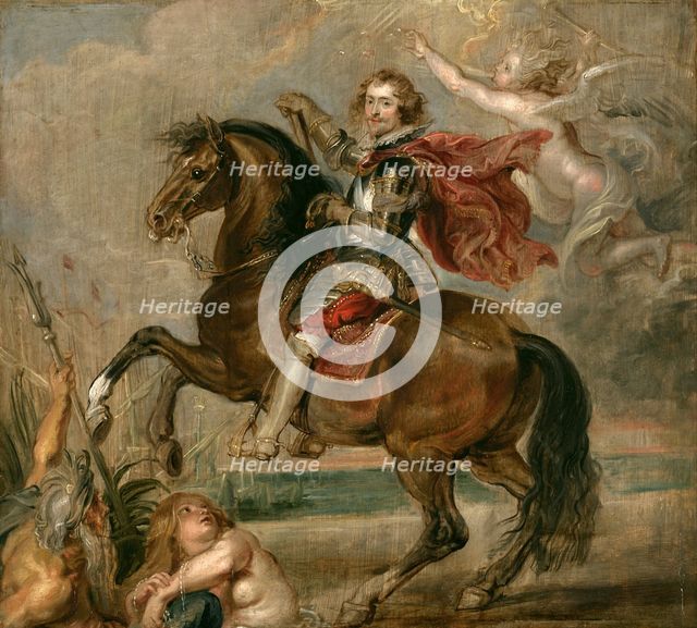 Equestrian Portrait of the Duke of Buckingham. Artist: Rubens, Pieter Paul (1577-1640)