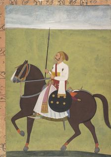 Equestrian Portrait of a Nobleman, ca. 1710-20. Creator: Unknown