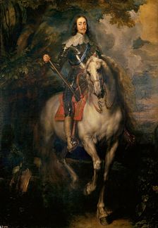 Equestrian portrait of Charles I of England, between c1635 and c1640. Creator: Anthony van Dyck