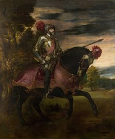 Equestrian Portrait of Charles V, 1548. Creator: Titian