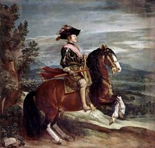 Equestrian Portrait of Felipe IV (1605-1665), King of Spain