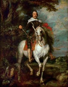 Equestrian portrait of Francisco de Moncada (1586–1635), Marquis of Aytona and Count of Ossuna. Artist: Dyck, Sir Anthony van (1599-1641)
