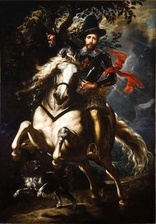 Equestrian portrait of Gio Carlo Doria (1576-1625), 1606. Creator: Rubens, Pieter Paul (1577-1640)