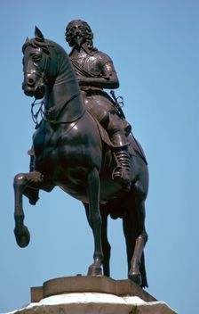 Equestrian Statue of Charles I, 17th century. Artist: Hubert le Sueur