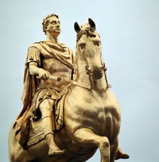 Equestrian Statue of King William III, 18th century. Artist: Peter Scheemakers