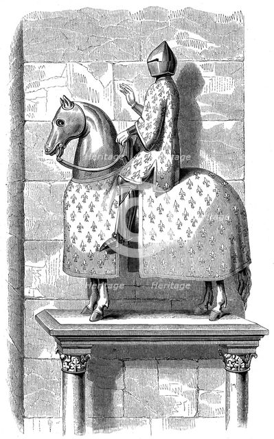 Equestrian statue of King Philip le Bel, 1575 (1849). Artist: Unknown