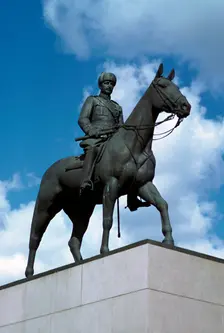 Equestrian Statue of Marshal Mannerheim, 1960s. Artist: Aimo Johan Kustaa Tukiainen