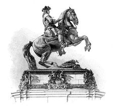 Equestrian statue of Prince Eugene of Savoy, Vienna.Artist: Margaret Jacob