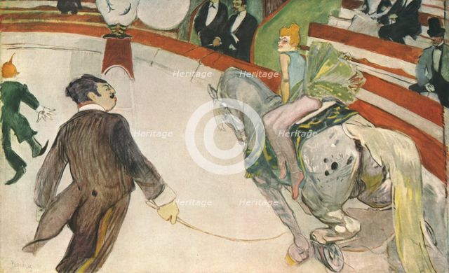 'Equestrienne (At the Cirque Fernando)', 1888, (1952). Creator: Henri de Toulouse-Lautrec.