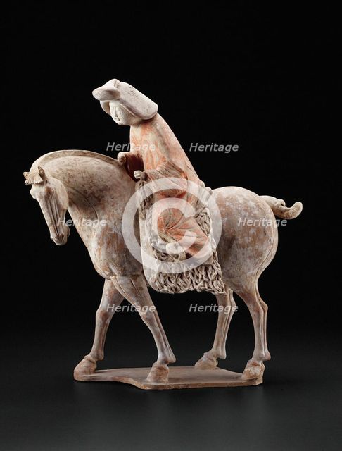 Equestrienne, Tang dynasty (A.D. 618-907), c. 725/750. Creator: Unknown.