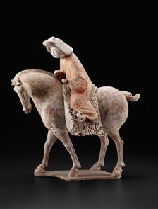 Equestrienne, Tang dynasty (A.D. 618-907), c. 725/750. Creator: Unknown