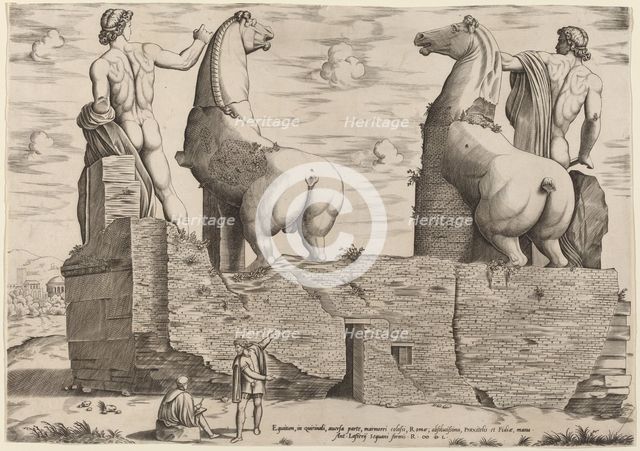 Equitum, in Quirinali, aversa parte, 1550. Creator: Unknown.