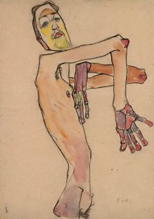 Erwin Dominik Osen as Nude with Crossed Arms