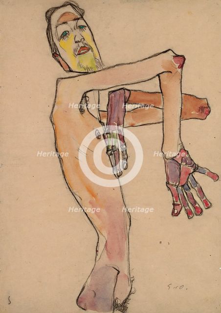Erwin Dominik Osen as Nude with Crossed Arms.