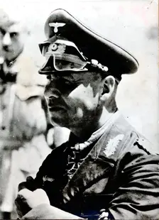 Erwin Rommel, German Field Marshal of World War II, c1940-c1944. Creator: Unknown