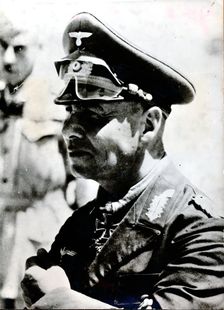 Erwin Rommel, German Field Marshal of World War II, c1940-c1944. Creator: Unknown