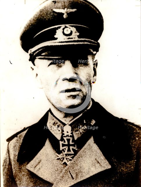 Erwin Rommel, German Field Marshal of World War II, c1940-c1944. Creator: Unknown.