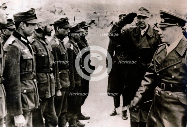 Erwin Rommel, German Field Marshal of World War II, North Africa, c1941-c1943. Creator: Unknown.