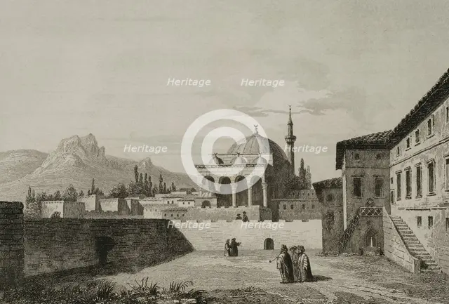 Erzerum Mosque, Erzurum, Ancient Armenia, 1838.  Creator: J. Arnout.