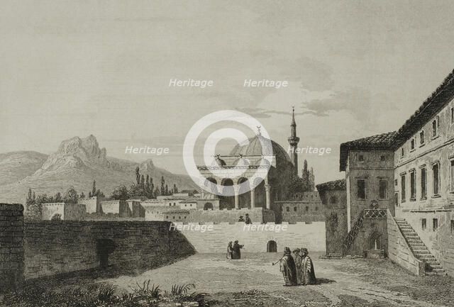 Erzerum Mosque, Erzurum, Ancient Armenia, 1838.  Creator: J. Arnout.