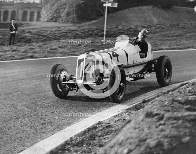 ERA, Arthur Dobson, Coronation Trophy Race, Crystal Palace 2nd April 1938. Creator: Unknown.