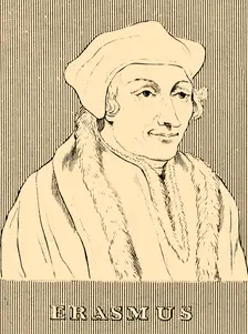 Erasmus (1466-1536), 1830. Creator: Unknown