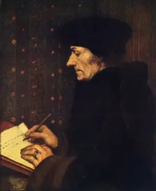 Erasmus 1523, (1909). Artist: Hans Holbein the Younger