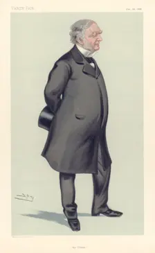 Erasmus Wilson, English surgeon and antiquary, 1880. Creator: Sir Leslie Matthew Ward