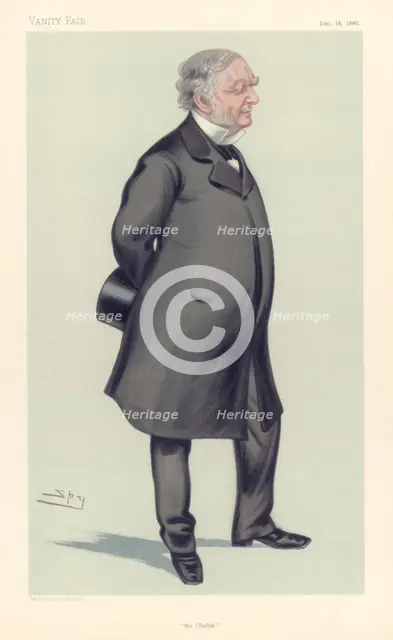 Erasmus Wilson, English surgeon and antiquary, 1880. Creator: Sir Leslie Matthew Ward.