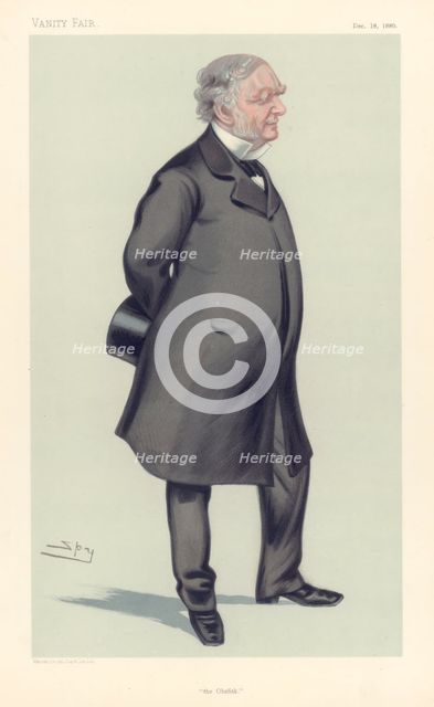 Erasmus Wilson, English surgeon and antiquary, 1880. Creator: Sir Leslie Matthew Ward.
