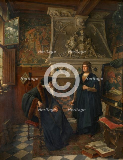 Erasmus and Quinten Massijs, 1908. Creator: Eugene Siberdt.