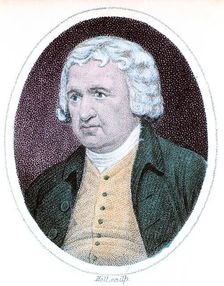 Erasmus Darwin, English physician and naturalist, 18th century. Artist: Holl