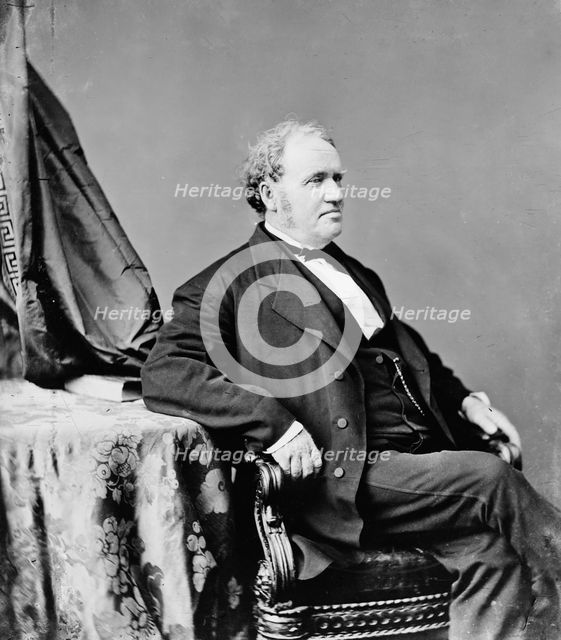 Erasmus Darwin Peck of Ohio, between 1860 and 1875. Creator: Unknown.