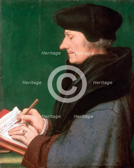 'Erasmus of Rotterdam', 1523. Artist: Hans Holbein the Younger