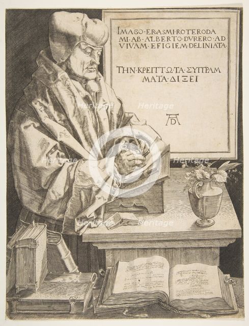 Erasmus of Rotterdam (copy).n.d. Creator: Unknown.