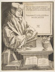 Erasmus of Rotterdam (copy).n.d. Creator: Unknown