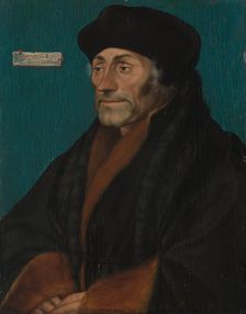 Erasmus of Rotterdam, ca. 1532. Creator: Hans Holbein the Younger