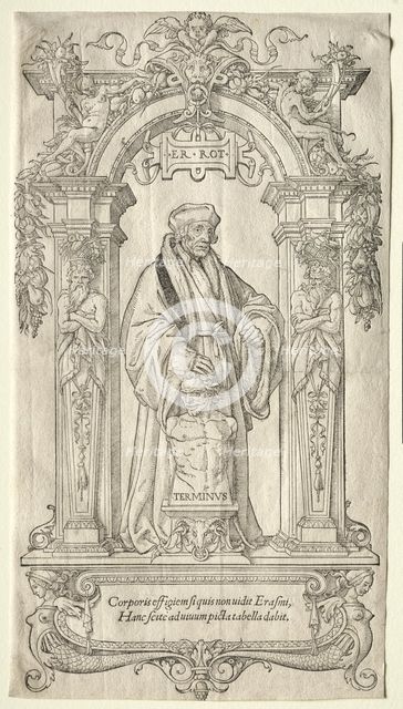 Erasmus of Rotterdam. Creator: Hans Holbein (German, 1497/98-1543).